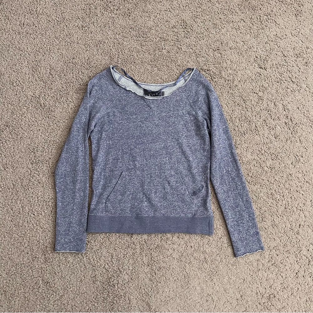 Volcom Slate Purple Pullover Sweatshirt Womens XS